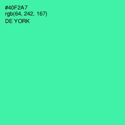 #40F2A7 - De York Color Image