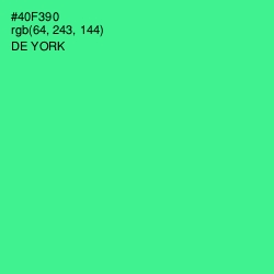 #40F390 - De York Color Image