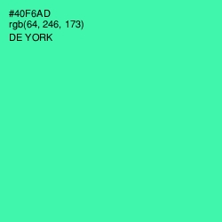 #40F6AD - De York Color Image