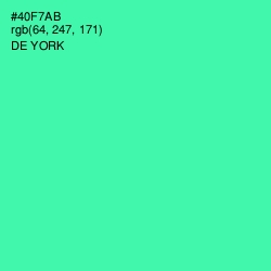 #40F7AB - De York Color Image