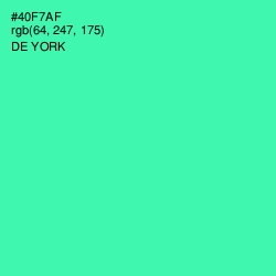 #40F7AF - De York Color Image