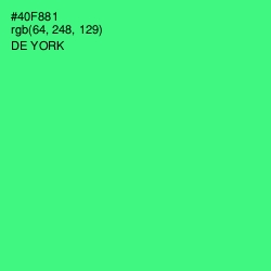 #40F881 - De York Color Image