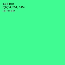 #40FB91 - De York Color Image