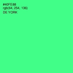 #40FE88 - De York Color Image