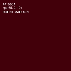 #41000A - Burnt Maroon Color Image