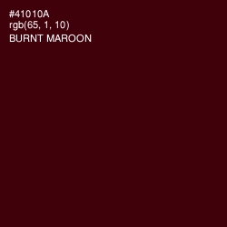 #41010A - Burnt Maroon Color Image