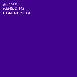 #41028E - Pigment Indigo Color Image