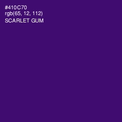 #410C70 - Scarlet Gum Color Image