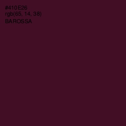 #410E26 - Barossa Color Image