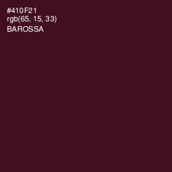 #410F21 - Barossa Color Image