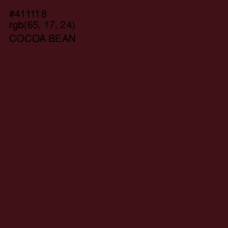 #411118 - Cocoa Bean Color Image