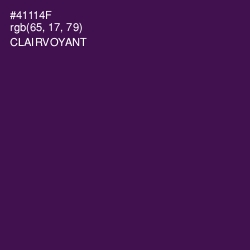 #41114F - Clairvoyant Color Image