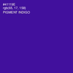 #41119E - Pigment Indigo Color Image