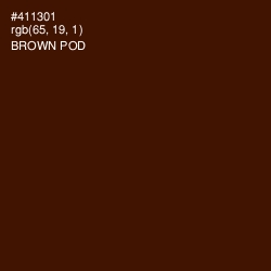 #411301 - Brown Pod Color Image