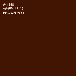 #411501 - Brown Pod Color Image