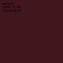 #41161D - Cocoa Bean Color Image