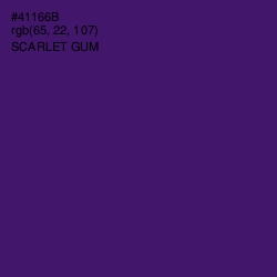 #41166B - Scarlet Gum Color Image