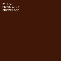 #411707 - Brown Pod Color Image