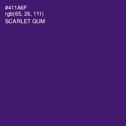 #411A6F - Scarlet Gum Color Image