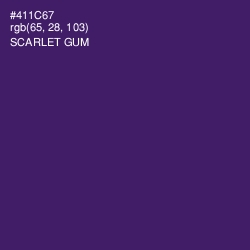 #411C67 - Scarlet Gum Color Image