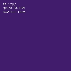 #411C6C - Scarlet Gum Color Image