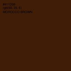 #411D06 - Morocco Brown Color Image