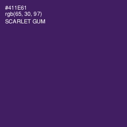 #411E61 - Scarlet Gum Color Image