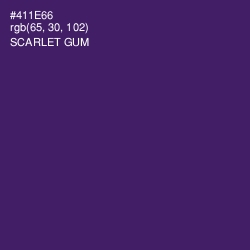 #411E66 - Scarlet Gum Color Image