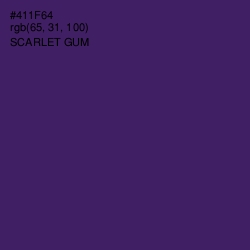 #411F64 - Scarlet Gum Color Image