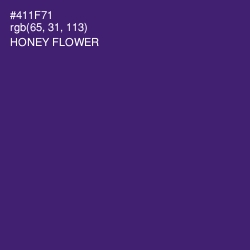 #411F71 - Honey Flower Color Image