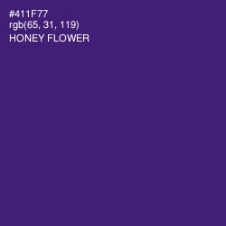 #411F77 - Honey Flower Color Image