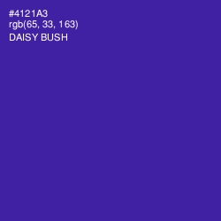 #4121A3 - Daisy Bush Color Image