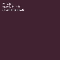 #412231 - Crater Brown Color Image