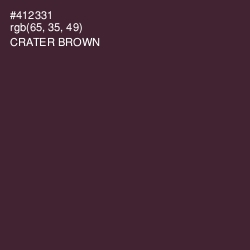 #412331 - Crater Brown Color Image