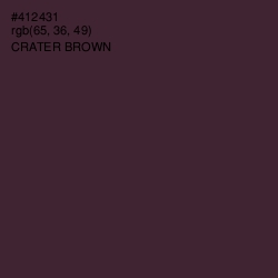 #412431 - Crater Brown Color Image