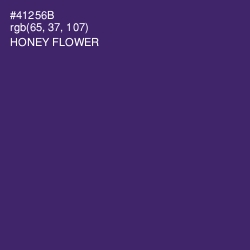#41256B - Honey Flower Color Image