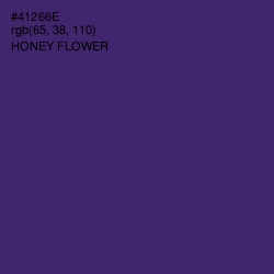 #41266E - Honey Flower Color Image