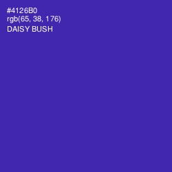 #4126B0 - Daisy Bush Color Image