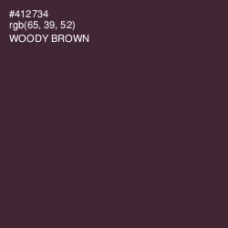 #412734 - Woody Brown Color Image