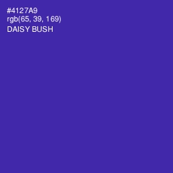 #4127A9 - Daisy Bush Color Image