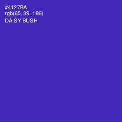 #4127BA - Daisy Bush Color Image