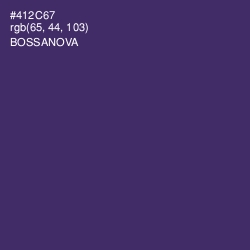 #412C67 - Bossanova Color Image