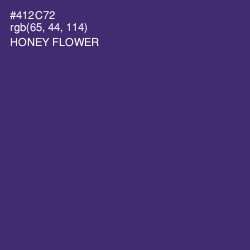 #412C72 - Honey Flower Color Image