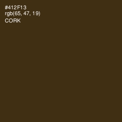 #412F13 - Cork Color Image