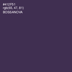 #412F51 - Bossanova Color Image