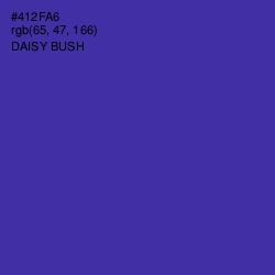 #412FA6 - Daisy Bush Color Image