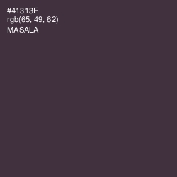 #41313E - Masala Color Image