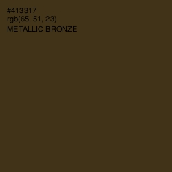 #413317 - Metallic Bronze Color Image