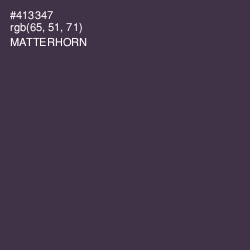 #413347 - Matterhorn Color Image