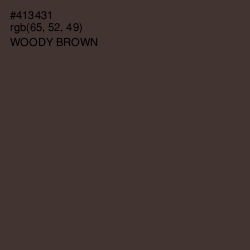 #413431 - Woody Brown Color Image